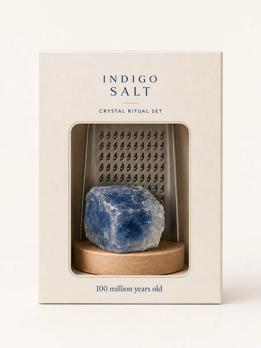 Indigo Crystals Ritual Set