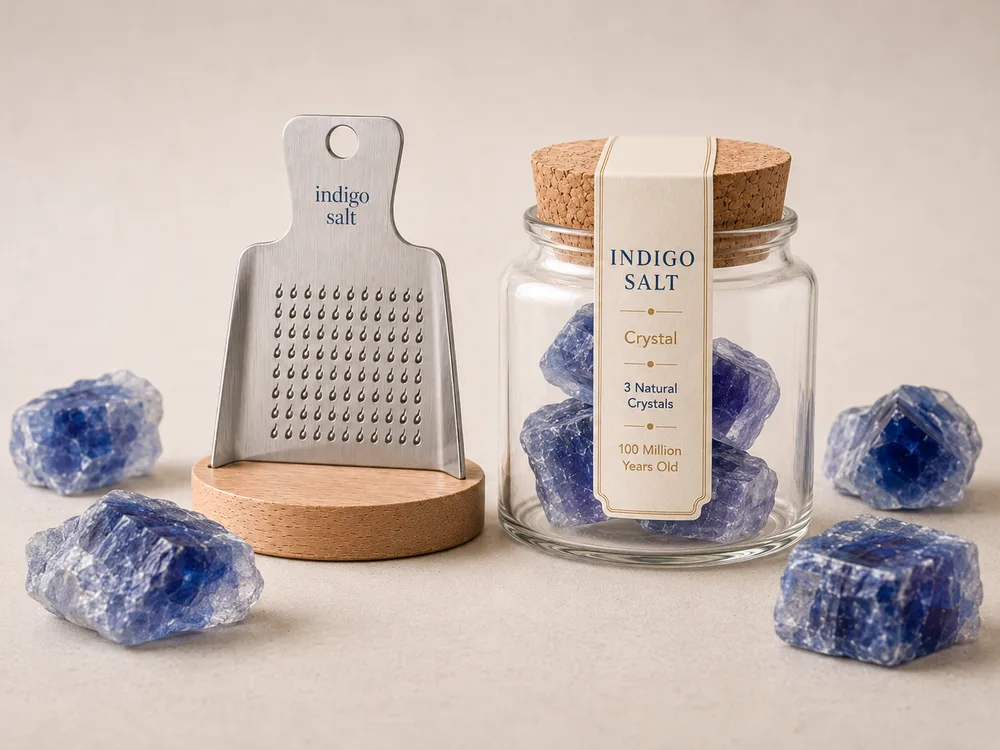 Crystal Ritual Set with grater and jar